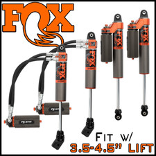 Fox 3.0 Race Frontrear Reservoir Shocks Fit 20-26 Jeep Gladiator 3.5-4.5 Lift Fox 3.0 Race Frontrear Reservoir Shocks Fit 20-26 Jeep Gladiator 3.5-4.5 Lift