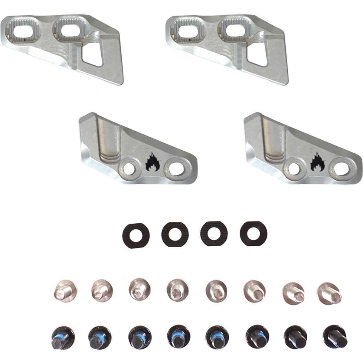 Зажимы Spark R-D Fixie Металлические, со сквозным креплением