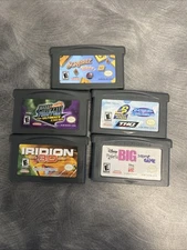 Collection Of (5) GBA Games (See Description For Details)(Tested, Working)