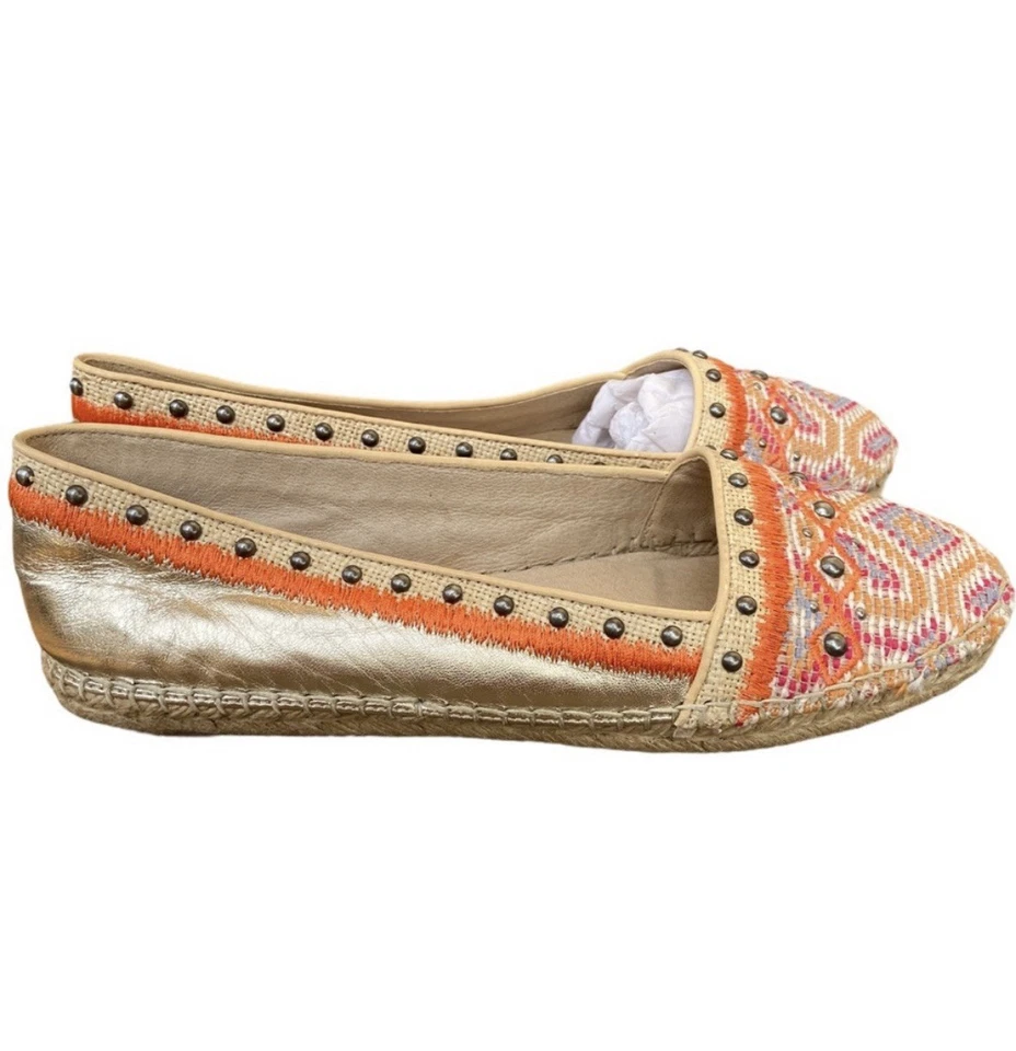 House of Harlow 1960 Espadrille KAT Women's Leather Size 8.5 Slip On - Image 3 of 4