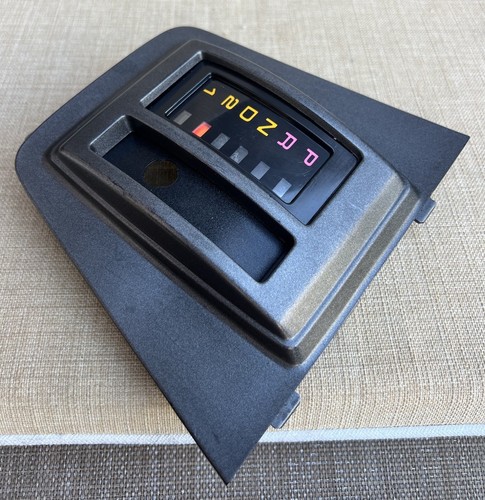 MAZDA ROTARY 1984-85 RX7 SERIES 3 COUPE CONSOLE AUTO SHIFTER SELECTOR SURROUND!! - Picture 7 of 14
