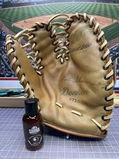 1960s Denkert ST10 Bill “Moose” Skowron ProMaker Trapper Blonde Relaced