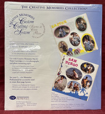Creative Memories Custom Cutting System 4 Oval Cutting Patterns  Sizing Templat