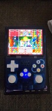 R36S 64GB Retro Handheld Game Console 3.5 Inch IPS Screen 20000 Blue