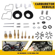 Kit de carburador flotador de reconstrucción apto para Honda Shadow 750 VT750 ACE 1998-2003
