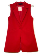 Sz Small US 4   Fay Harry Women s Vest Red Co...