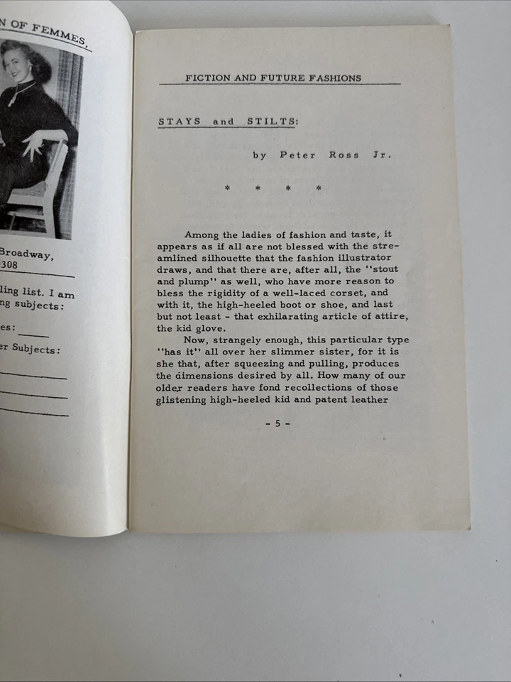 Exotique Magazine -  #10 Very Rare Vintage Magazine 1950s - Burmel Publishing - Image 4 of 4