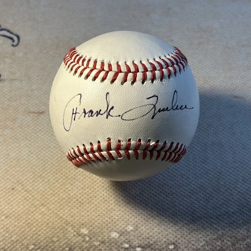 Frank Quilici Signed Wilson Scholastic Baseball JSA COA