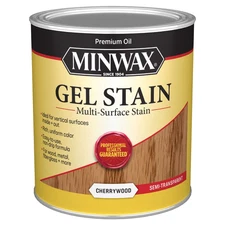 Minwax Gel Stain Quart Cherrywood Non Drip Formula Wood Staining Finish