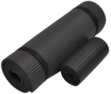 Signature Fitness 1/2-Inch Extra Thick High Density Anti-Tear Exercise Yoga M...