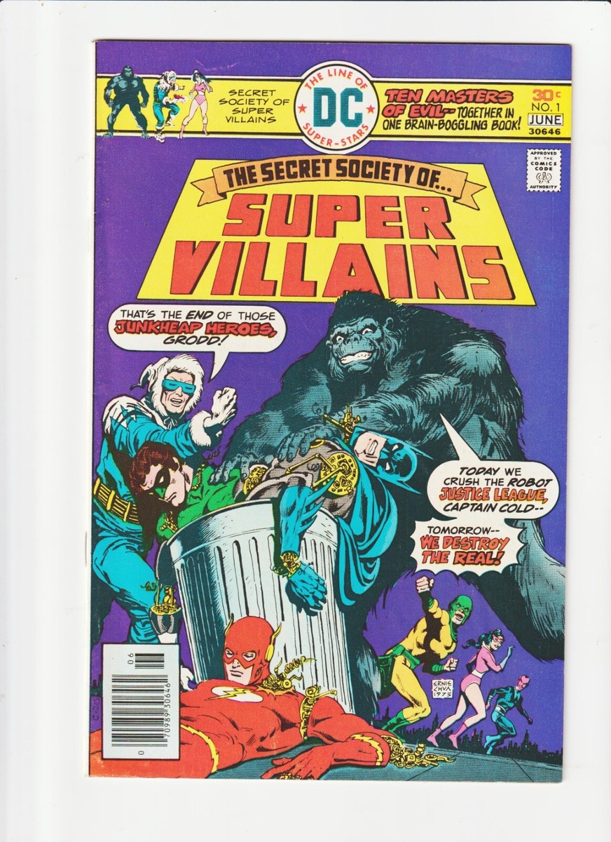 英語版　THE SECRET SOCIETY OF SUPER-VILLAINS Amazon.com: The Secret Society of Super-Villains Vol. 1
