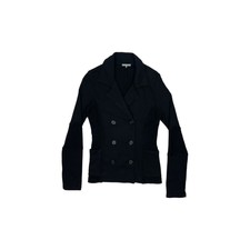 00’s James Perse Black Jacket Womens Small Made In Usa