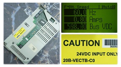 Allen Bradley 20B-VECTB-C0 PowerFlex 700 Vector Cassette Tested Good FRN:9.001