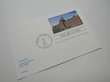 USPS Scott UX159 19c University Of Vermont The Old Mill First Day of Issue
