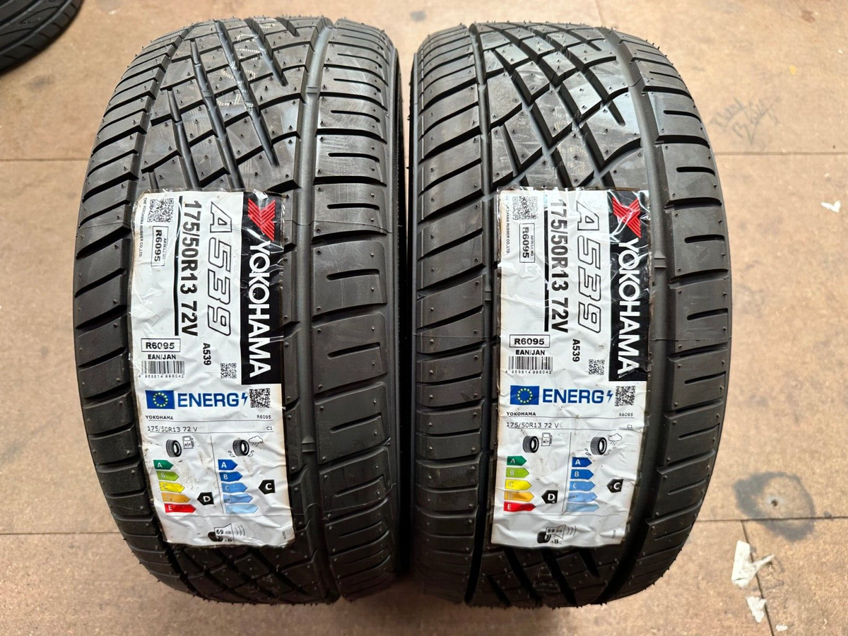 X2 175 50 13 72V YOKOHAMA A539 TOP QUALITY PREMIUM Tyres 175/50R13