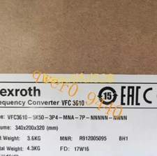 1PC NEW Rexroth Frequency converter VFC3610-5K50-3P4-MNA-7P-NNNNN-NNNN 380V