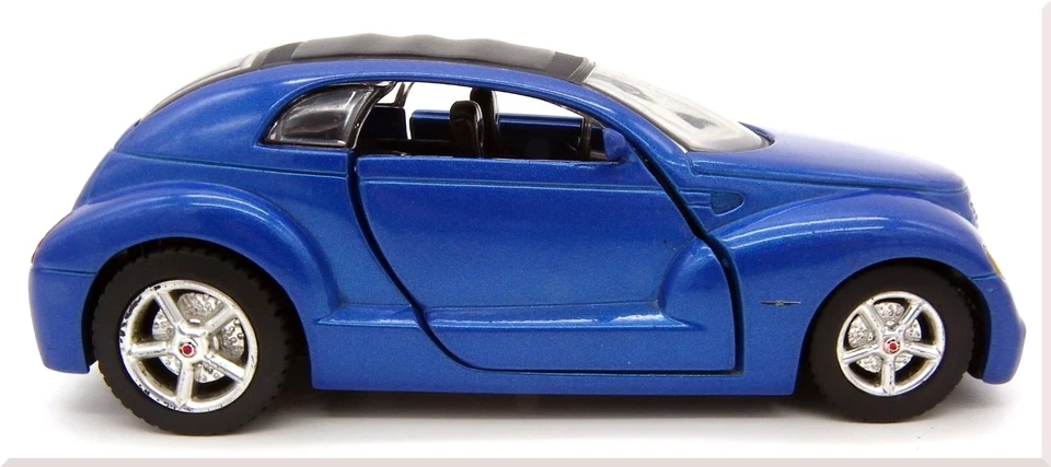 2000 Daimler Chrysler Corporation NewRay Blue Pronto Cruizer 1:32 Diecast Good - Image 3 of 4