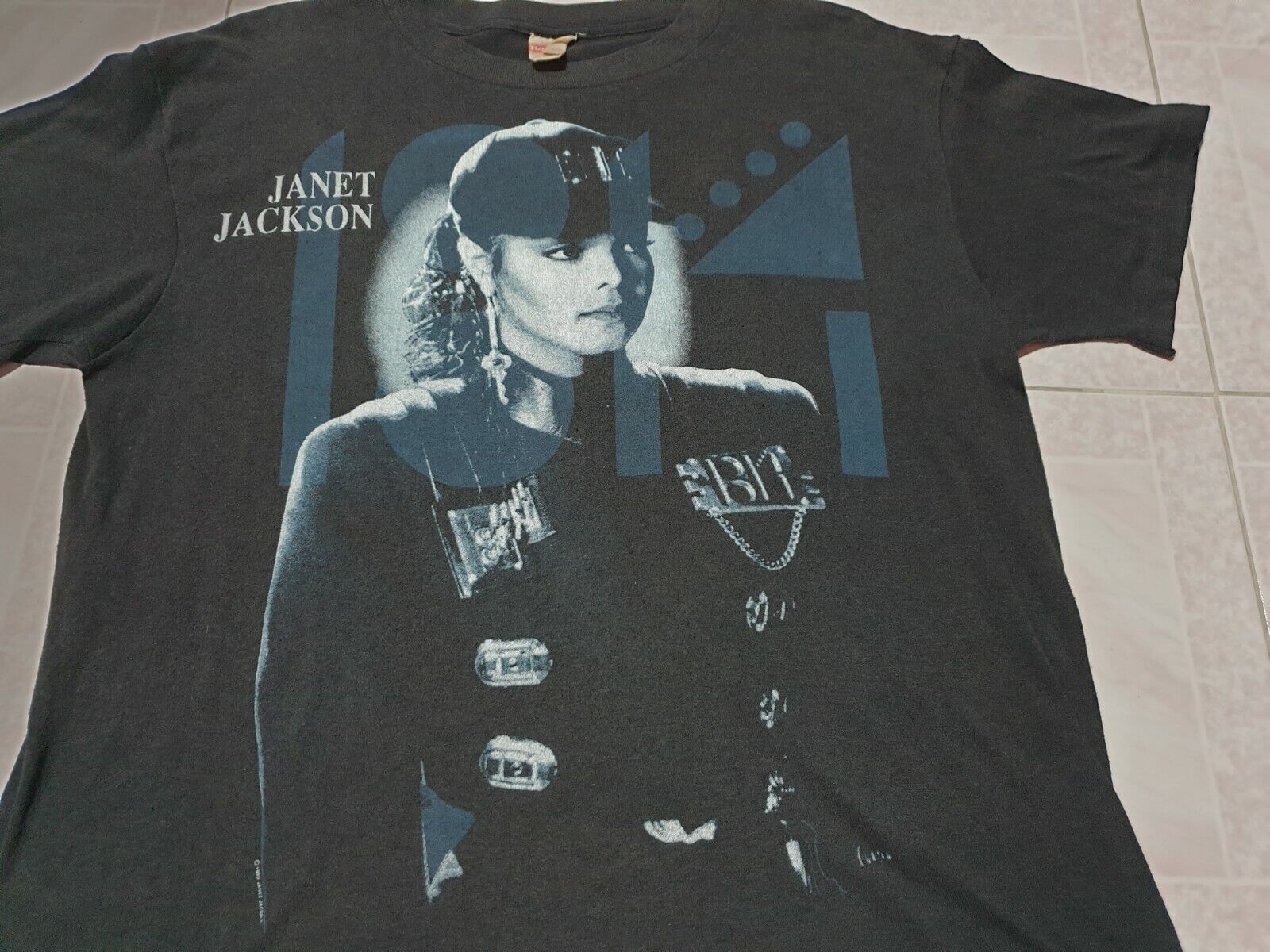 janet jackson 1990 tour tee