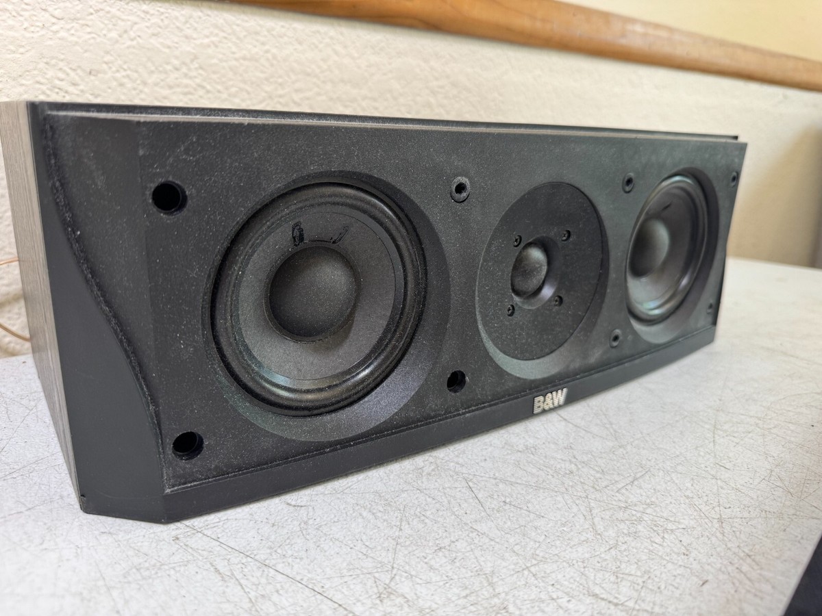 B&W CC3 Bowers&Wilkins センタースピーカー Bowers & Wilkins B&W CC3 Black Center Channel Speaker Home Theater