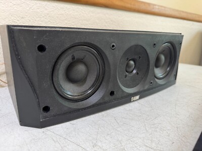 Bowers & Wilkins B&W CC3 Black Center Channel Speaker Home Theater