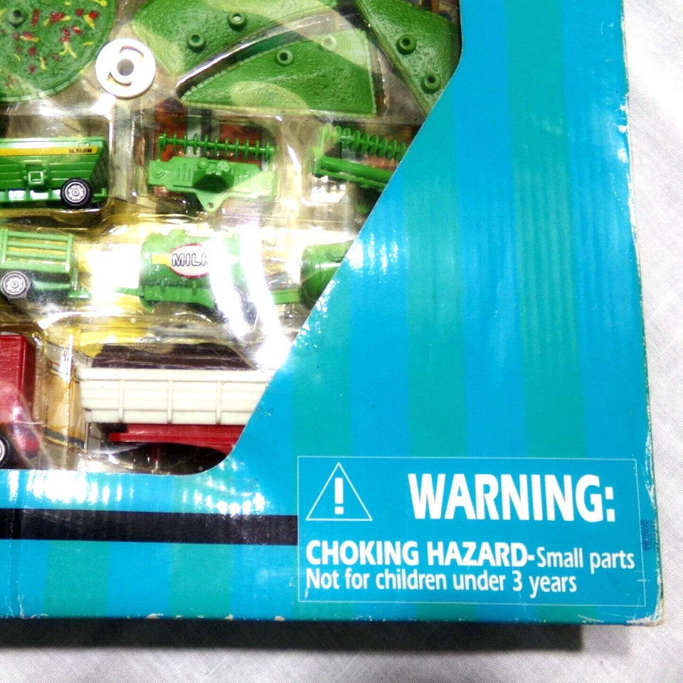 Винтажный нераспечатанный НОВЫЙ RAY 200 шт. Toy Town 47205 железнодорожные грузовики животные деревья новые из старых запасов - Изображение 3 из 4