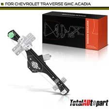 Power Window Regulator w/ 6-Pin Motor for Buick 08-17 Chevrolet 09-17 Front LH