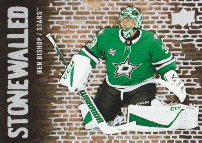 2018-19 Upper Deck Series 1 Stonewalled #SW-3 Ben Bishop - Dallas Stars