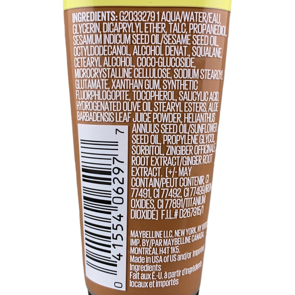 Maybelline Fit Me Tinted Face Moisturizer w/ Aloe LOT OF 2 #360 Mocha 1 fl. oz - Image 4 of 4