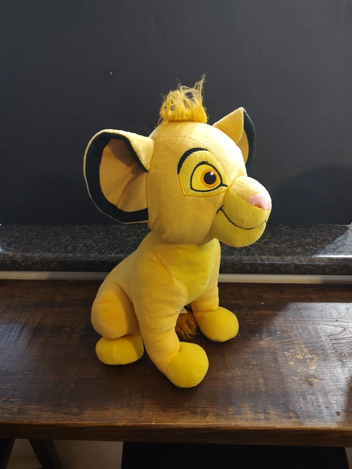 Lion King baby Simba Plush Stuffed Animal Toy 16" Disney - Image 3 of 4