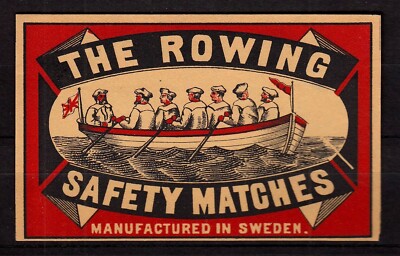 420323 / Match Label - The Rowing - Rower - Made in Sweden