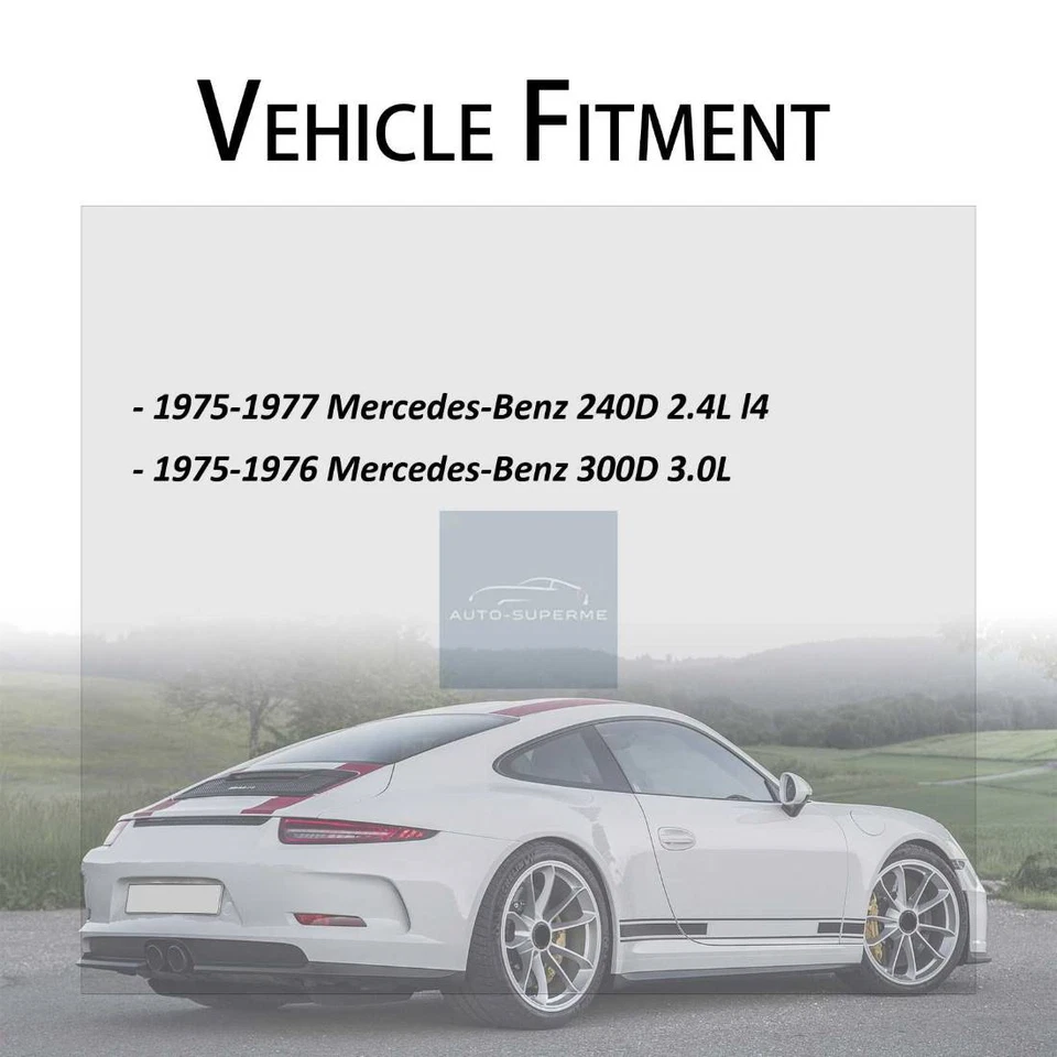 Kit de manguera de freno delantera trasera Dorman 4x para Mercedes-Benz 300D 1975-1976 Foto 2 de 4