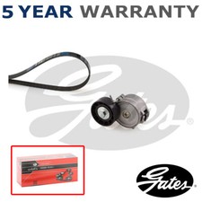 Image of Alternator Drive Belt Kit Gates Fits Ford Kuga Mondeo Focus S-Max Galaxy