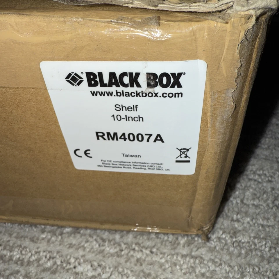 Black Box Rackmount Shelf - 2u, 19"w X 10"d, Gsa, Taa (RM4007A) - Image 2 of 2