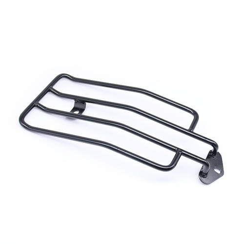 Motorcycle Black Solo Luggage Fender Rack For Harley Sportster XL1200 883 85-03 - Picture 3 of 5