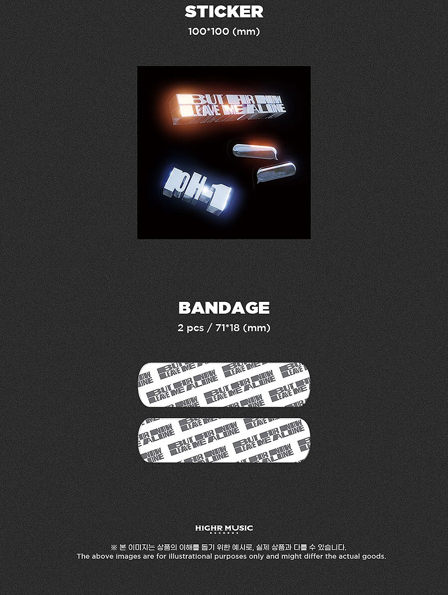 PH-1 [BUT FOR NOW LEAVE ME ALONE] 2nd Album CD+Photo Book+Poster+