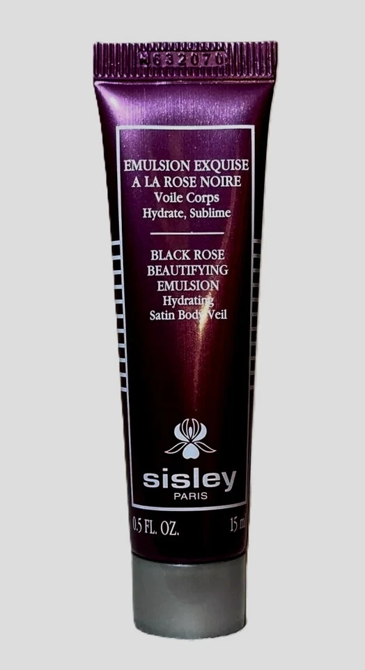 Velo corporal hidratante satinado emulsión embellecedora rosa negra Sisley talla 0,5 oz Foto 4 de 4