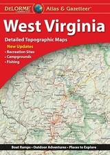 West Virginia State Atlas & Gazetteer, by DeLorme - 2022 edition