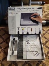 WACOM Volito 2 CTF-420-G0-B The Pen For Your PC Tested Working