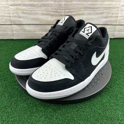 27cm DH6931-001 AIR JORDAN 1 LOW Diamond Black White エア 