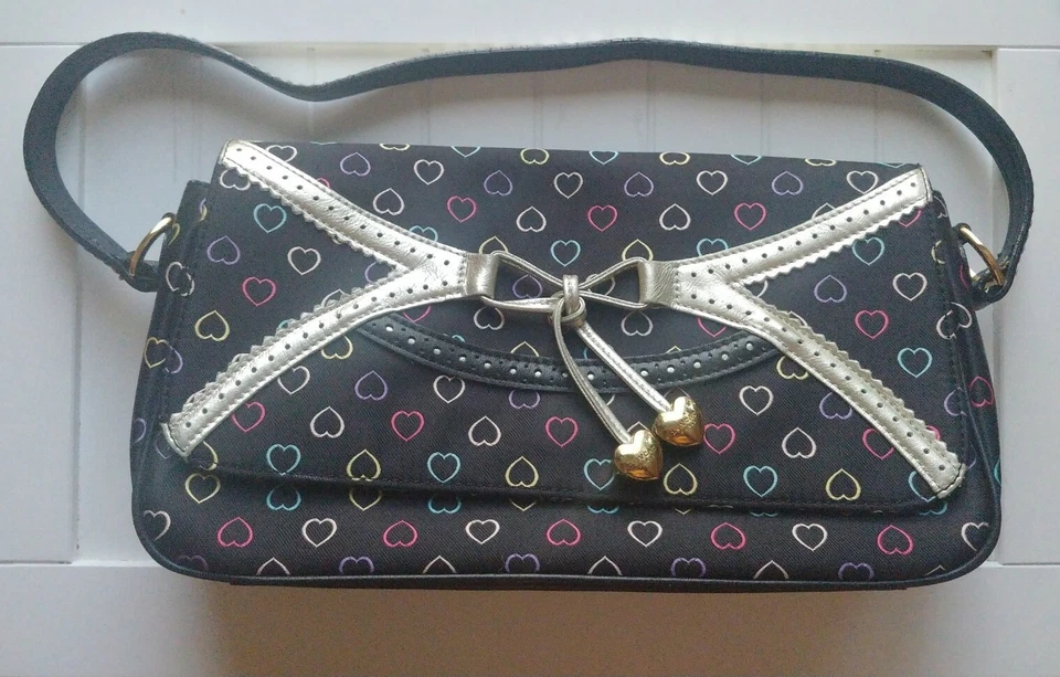 Lovecat Corazón Cartera Bolso de Mano Cartera Corazones Diseño Bolso de Hombro Bolso sin asas Bolsa Foto 3 de 4