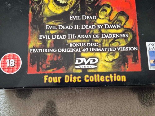 The Evil Dead Trilogy - Movies - 4 Disc Boxset - European Release - PAL Region 2 - Picture 9 of 17