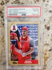 2022 Topps Update Mike Trout 1987 VARIATION PSA 8 NM-MT Low Pop Angels