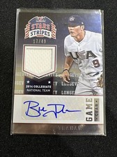 2015 Panini Stars and Stripes Longevity Holofoil /49 Blake Trahan #14 Patch Auto