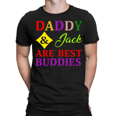 Personalisiertes T-Shirt Kinder Happy Father Day Geburtstag Geschenk für den besten Vater #FD