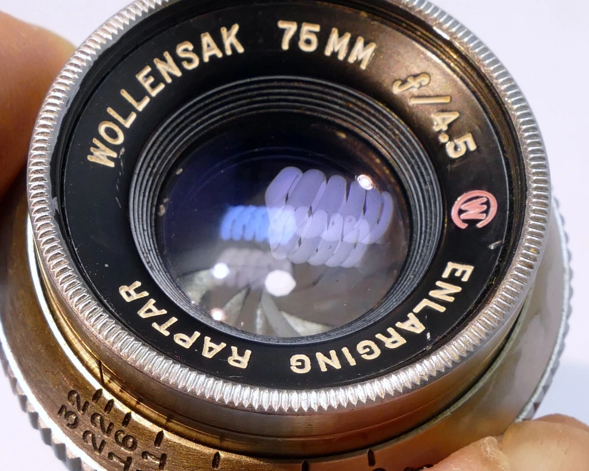 Wollensak 75mm Focal Camera Lenses for sale | eBay