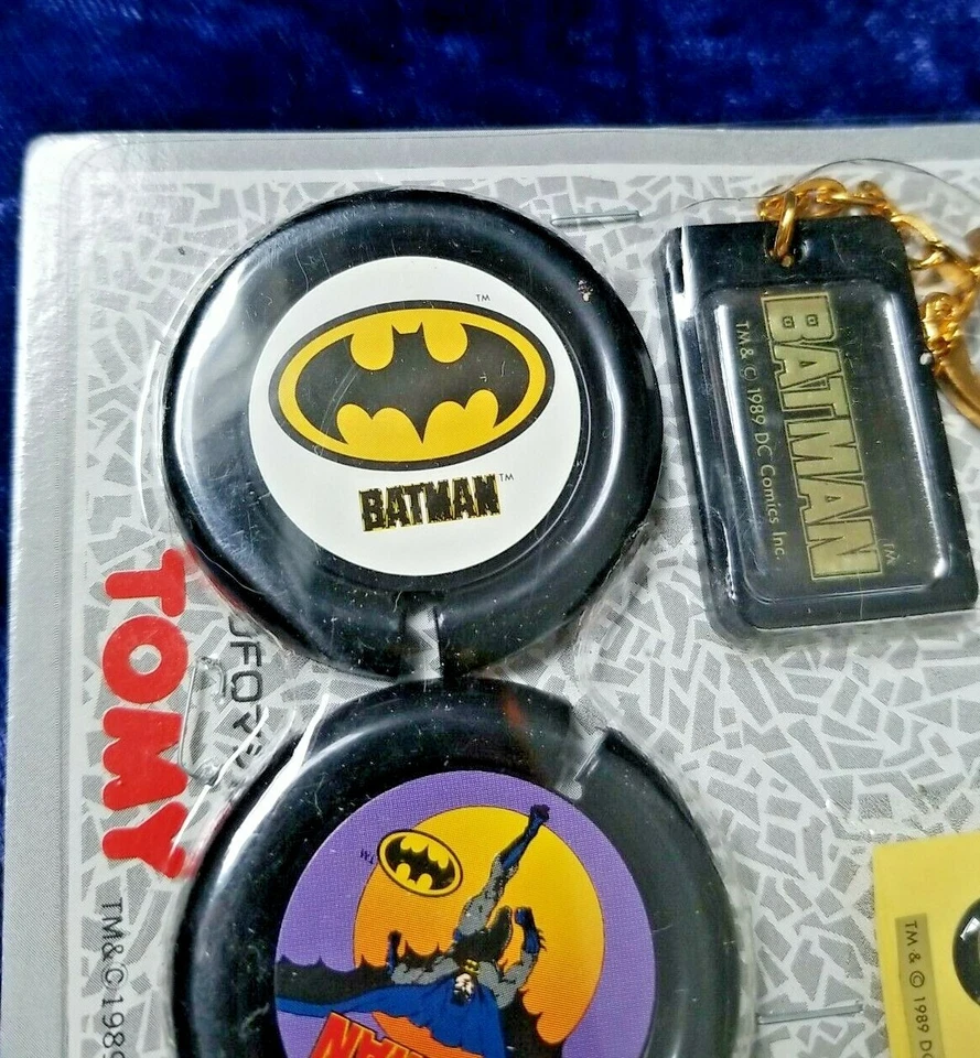Tomy 1989 DC Comics Batman OVNI, llavero, pegatinas #6~ artefactos cósmicos Ray Rohr Foto 4 de 4