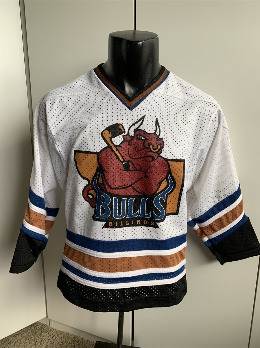 Y2K* Billings Bulls AWHL youth medium pullover hockey jersey Y2K* Billings Bulls AWHL youth medium pullover hockey jersey