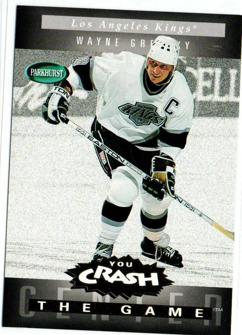 C361 ~ PARKHURST - YOU CRASH THE GAME ~ WAYNE GRETZKY 94-5 #G11 NHL HOCKEY  CARD