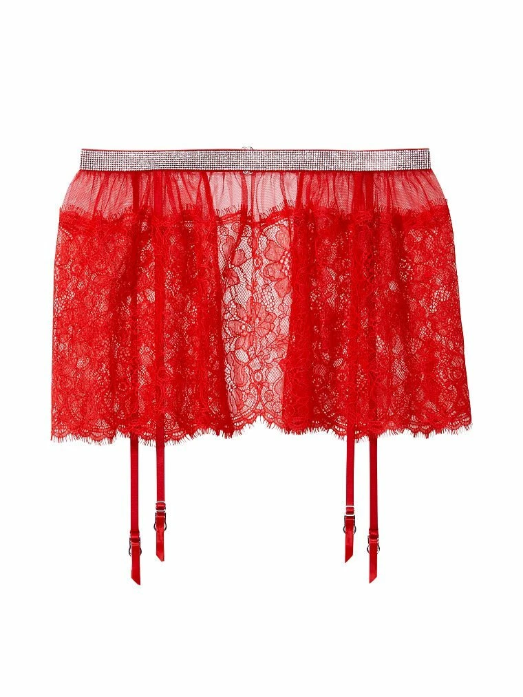Red Lace Regular Size Garter Belts for Women for sale | eBay
