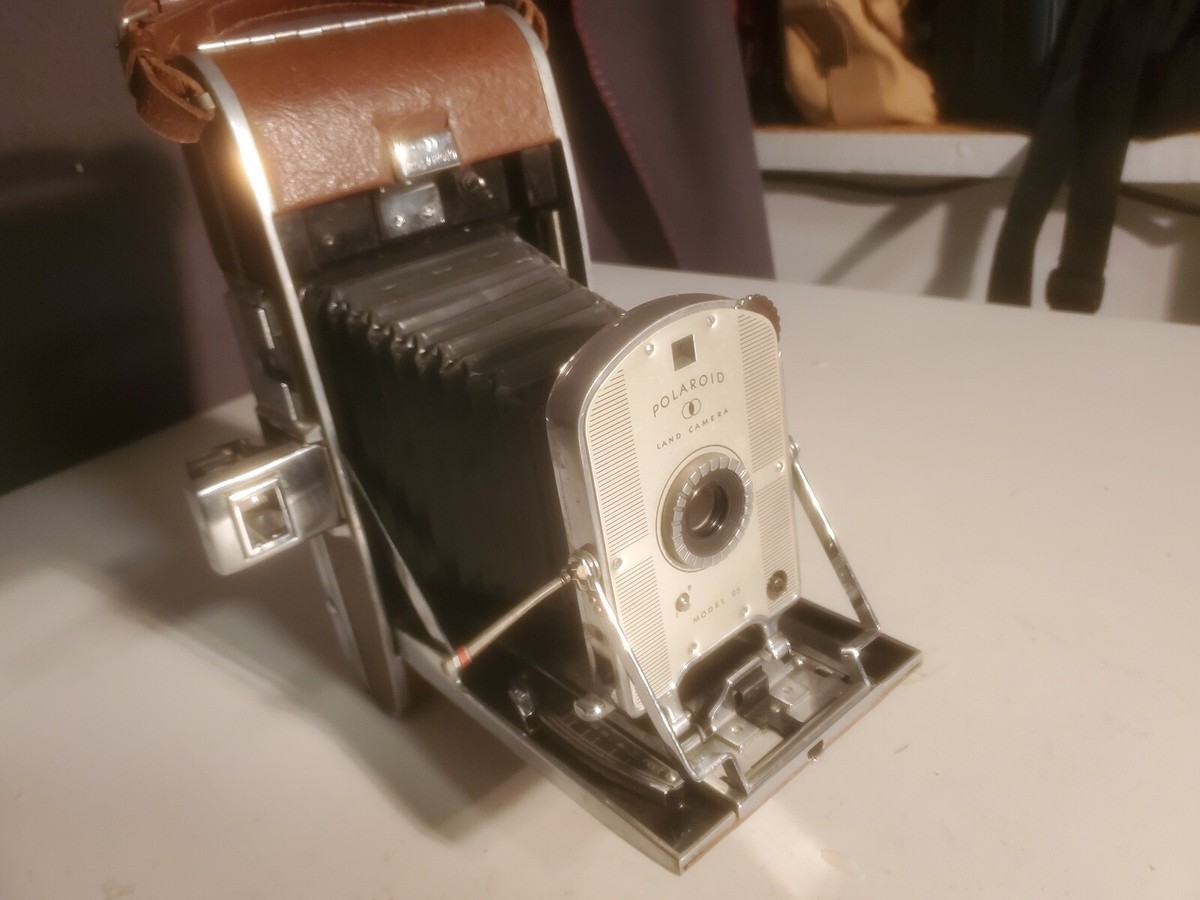 POLAROID LAND CAMERA Model 95A ポラロイドカメラ Vintage Polaroid Land Camera Model 95a | eBay